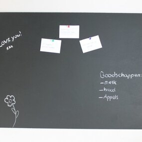Kurk Prikbord KRIJTBORD - 60 x 90 cm - 8mm dik - Zelfklevend