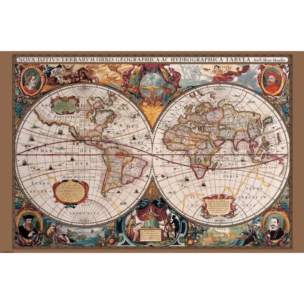 Kurk prikbord - wereldkaart - zwarte zeefdruk - 60 x 40 cm Kurk prikbord - wereldkaart - zwarte zeefdruk - 60 x 40 cm