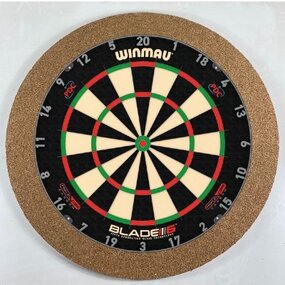 Dartbord achterwand - ROND - 80cm - 9mm multiplex & 6mm kurk -