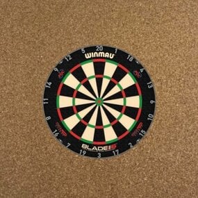 Dartbord achterwand - Rechthoek