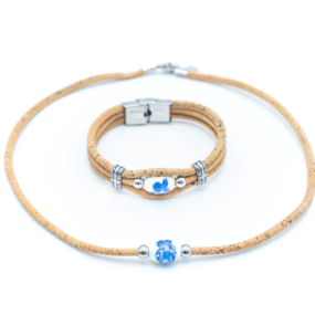 Sieraden set - Joias Azuis - Armband en ketting