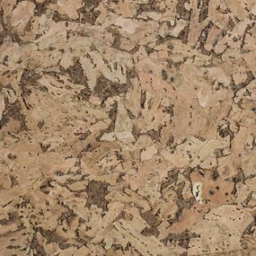 Wandkurk 'Country Naturel ' GEWAXT - 60 x 30 cm - 3mm dik m²