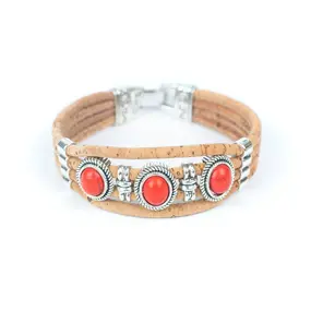 Kurk Armband - Rood