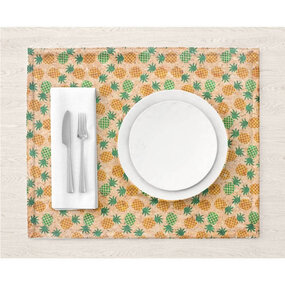 Kurk placemat - Ananas - 43x29 - Per stuk