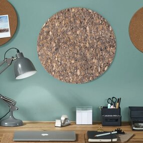 Rond Prikbord Design - Country Dark - Diverse Maten