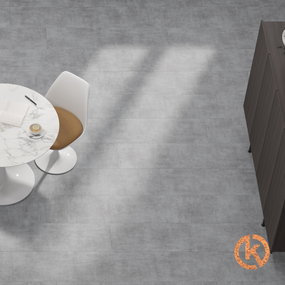 Gelakte plak kurkvloer - Concrete Grey - 60 x 30 cm - per m2