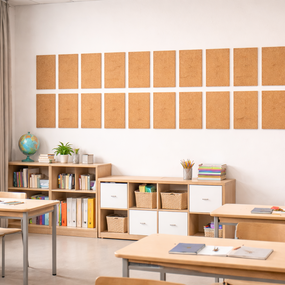 Kurk prikbord - Zachtboard - 30 x 20cm A4