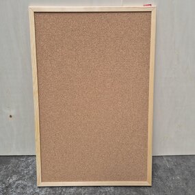 OUTLET - Prikbord houten lijst - 40 x 60 cm