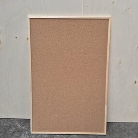 OUTLET - Prikbord houten lijst - 60 x 90 cm
