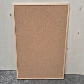 OUTLET - Prikbord houten lijst - 60 x 90 cm