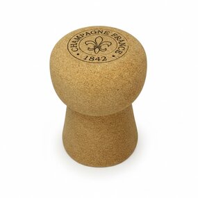 Kurk tafel kruk - Champagne kurk met opdruk