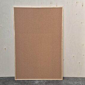 OUTLET - Prikbord houten lijst - 120 x 180 cm