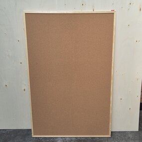 OUTLET - Prikbord houten lijst - 120 x 180 cm