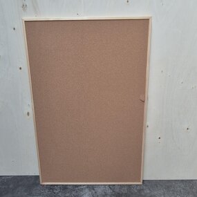 OUTLET - Prikbord houten lijst - 100 x 150 cm