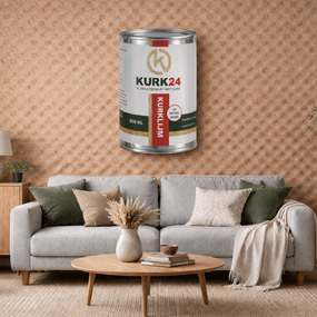 Acousticork kurkrol - 5-10mm dik - 100cm breed - VOORGELIJMD