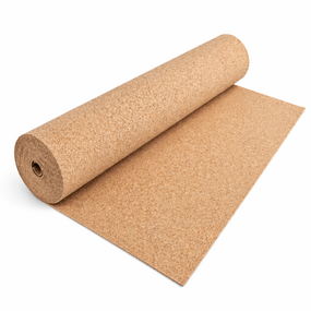 Isolatiekurk op rol - 2mm dik - 100cm breed - 5m lang