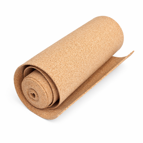 Isolatiekurk op rol - 4mm dik - 50cm breed - 10m lang