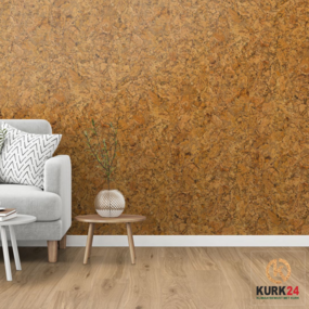 Wandkurk tegel - Fiord Premium - 60 x 30 cm - 5mm dik - GEWAXT - PER M2