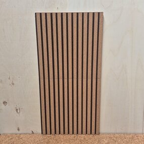 OUTLET - Prikbord Lattenwand 2 stuks - 59 x 59 cm