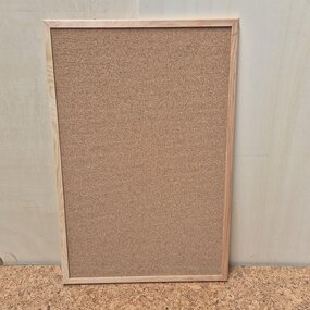 OUTLET - Prikbord met houten lijst - 60 x 40 cm