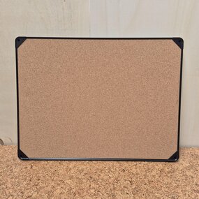 OUTLET - Prikbord zwarte lijst - 60 x 45 cm