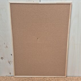 OUTLET - Prikbord houten lijst - 120 x 90 cm