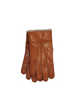 Mazzoleni Mazzoleni gloves leather camel