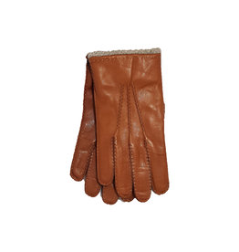 Mazzoleni Mazzoleni gloves leather camel