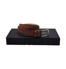 Leyva Leyva belt leather cognac