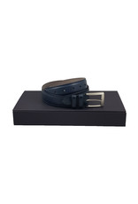 Leyva Leyva riem leder blauw 12609.1/5