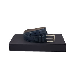 Leyva Leyva riem leder blauw