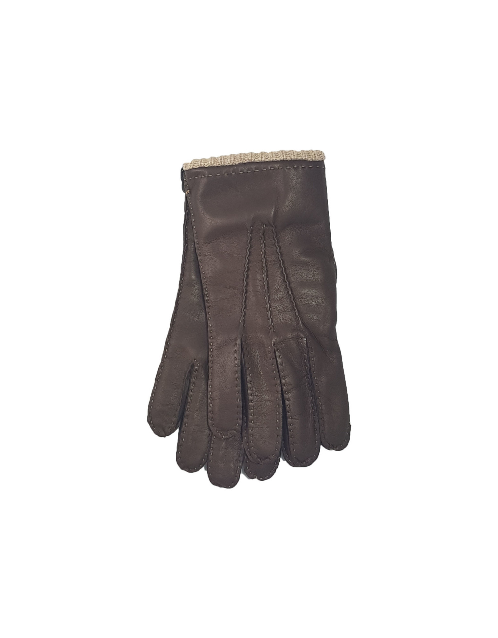 Mazzoleni Mazzoleni gloves leather brown