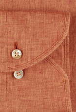 Stenströms Stenströms shirt linen orange Slimline