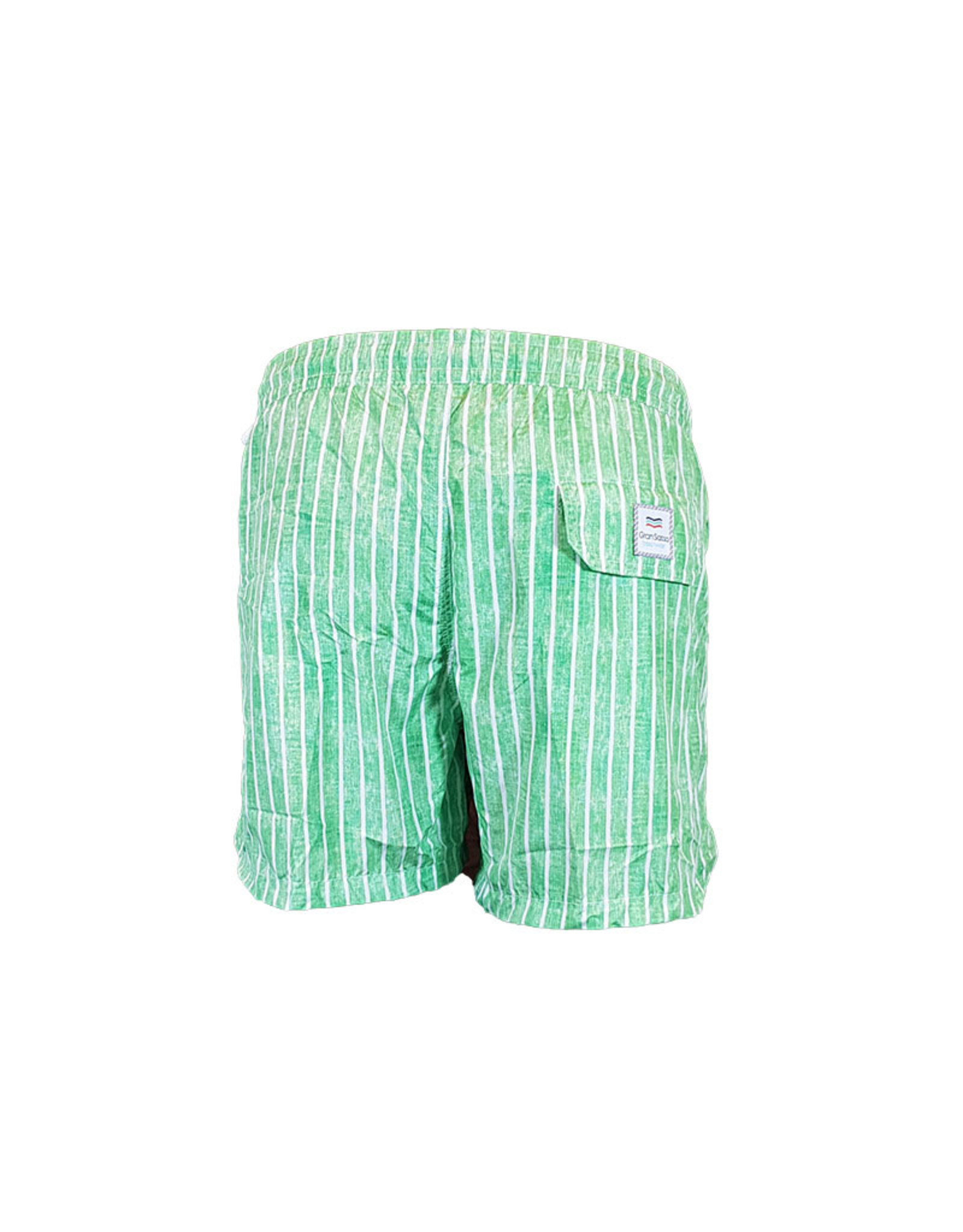 Gran Sasso Gran Sasso swimming shorts green striped