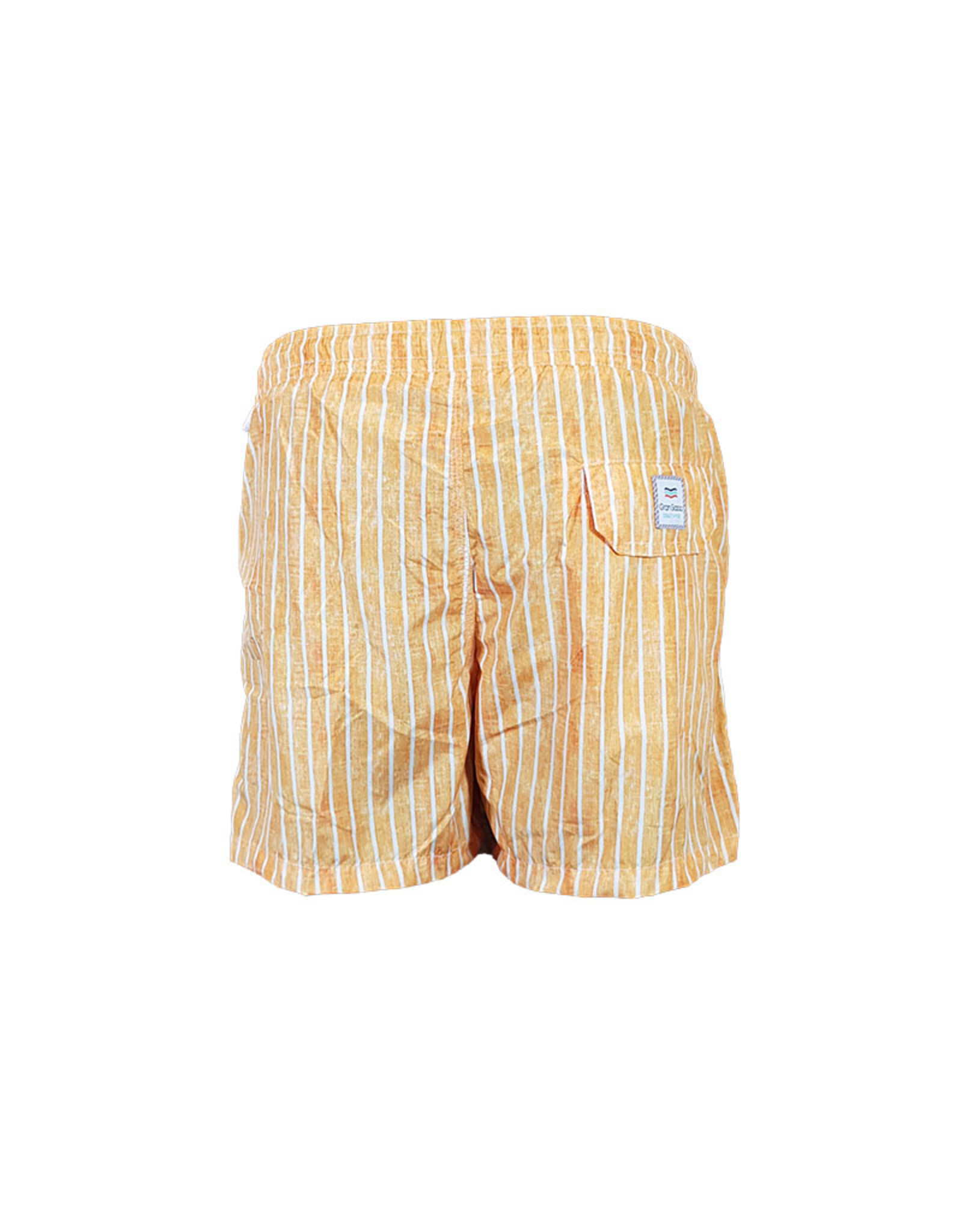 Gran Sasso Gran Sasso swimming shorts orange striped