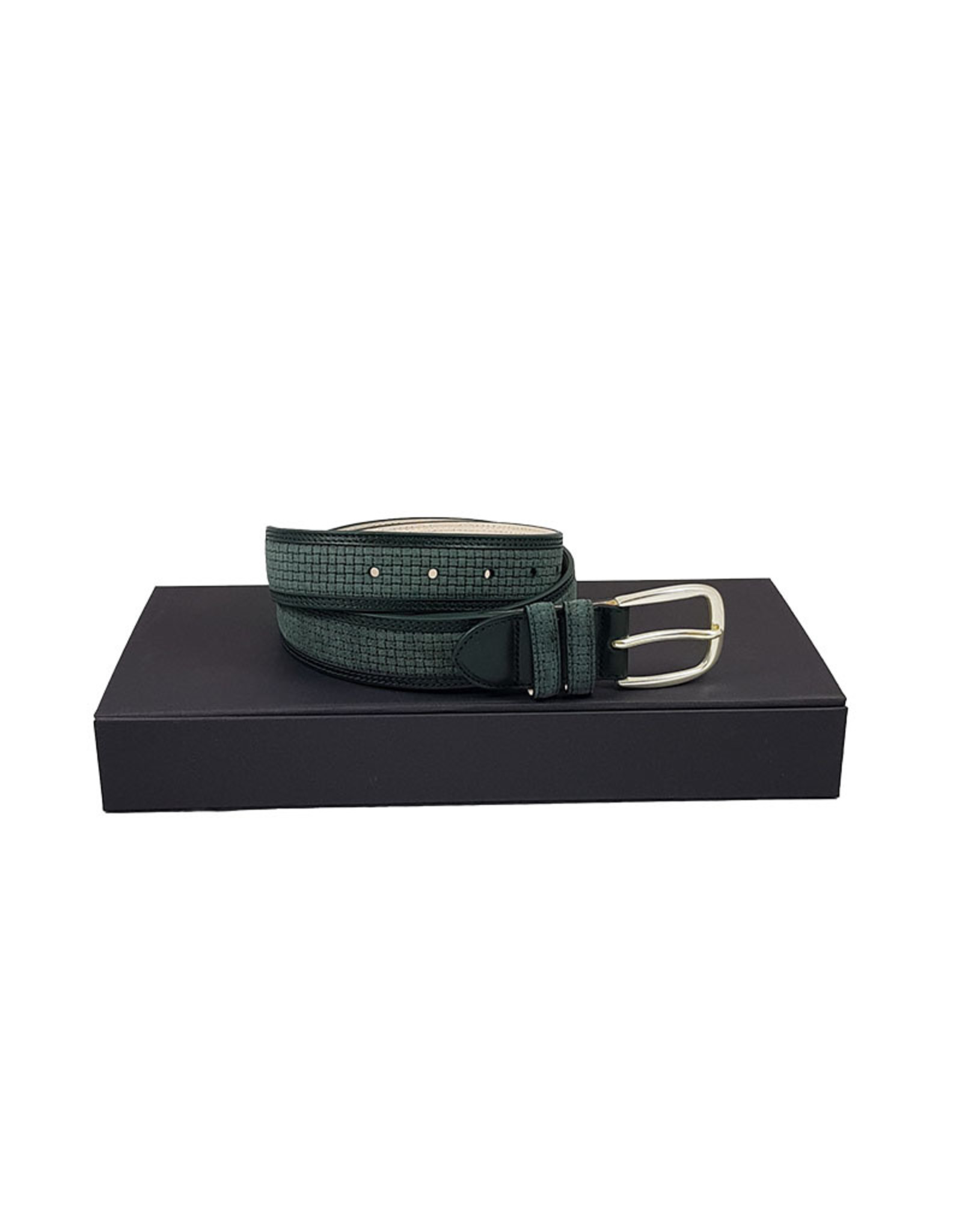 Leyva Leyva riem leder groen 13127.1/4