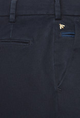 Meyer Exclusive Meyer Exclusive broek katoen marine Bonn 8554/19