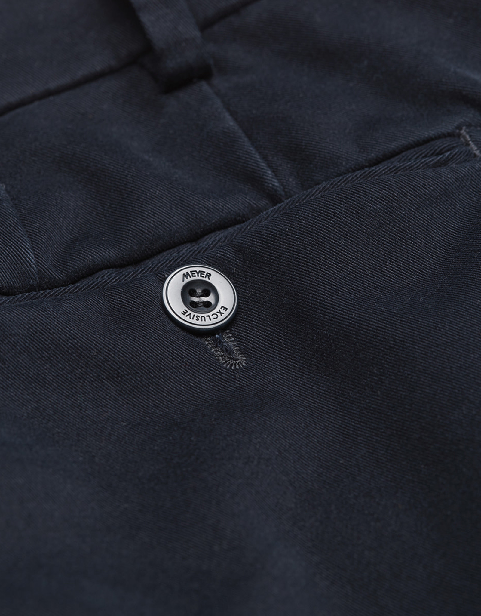 Meyer Exclusive Meyer Exclusive trousers cotton navy