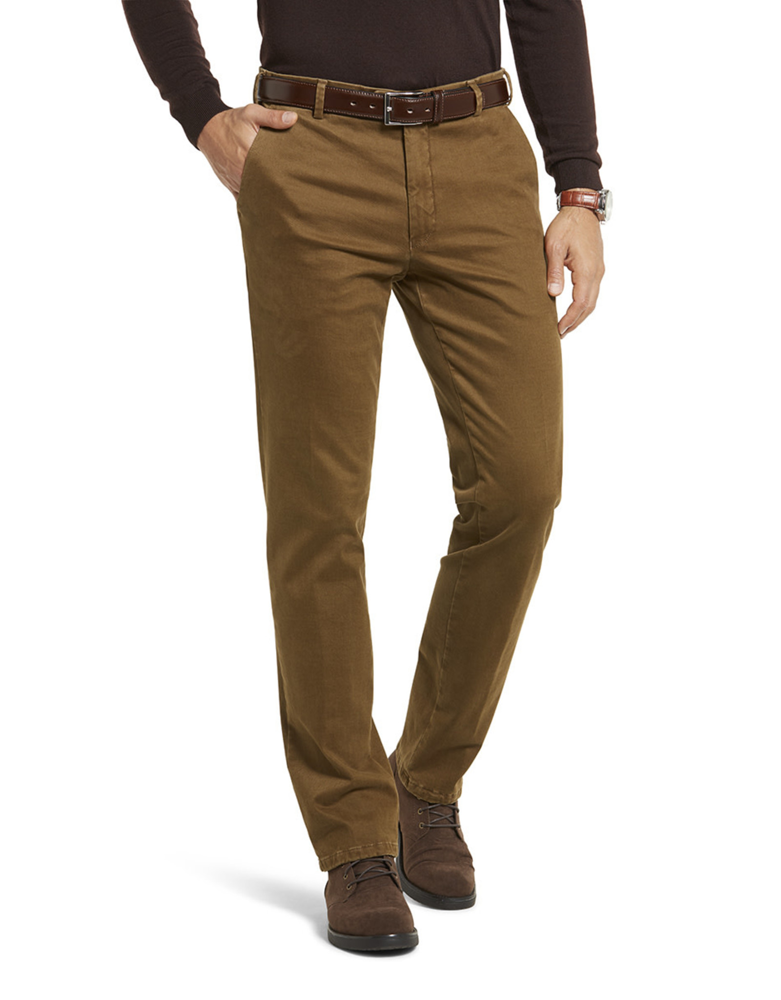 Meyer Exclusive Meyer Exclusive trousers cotton beige Bonn