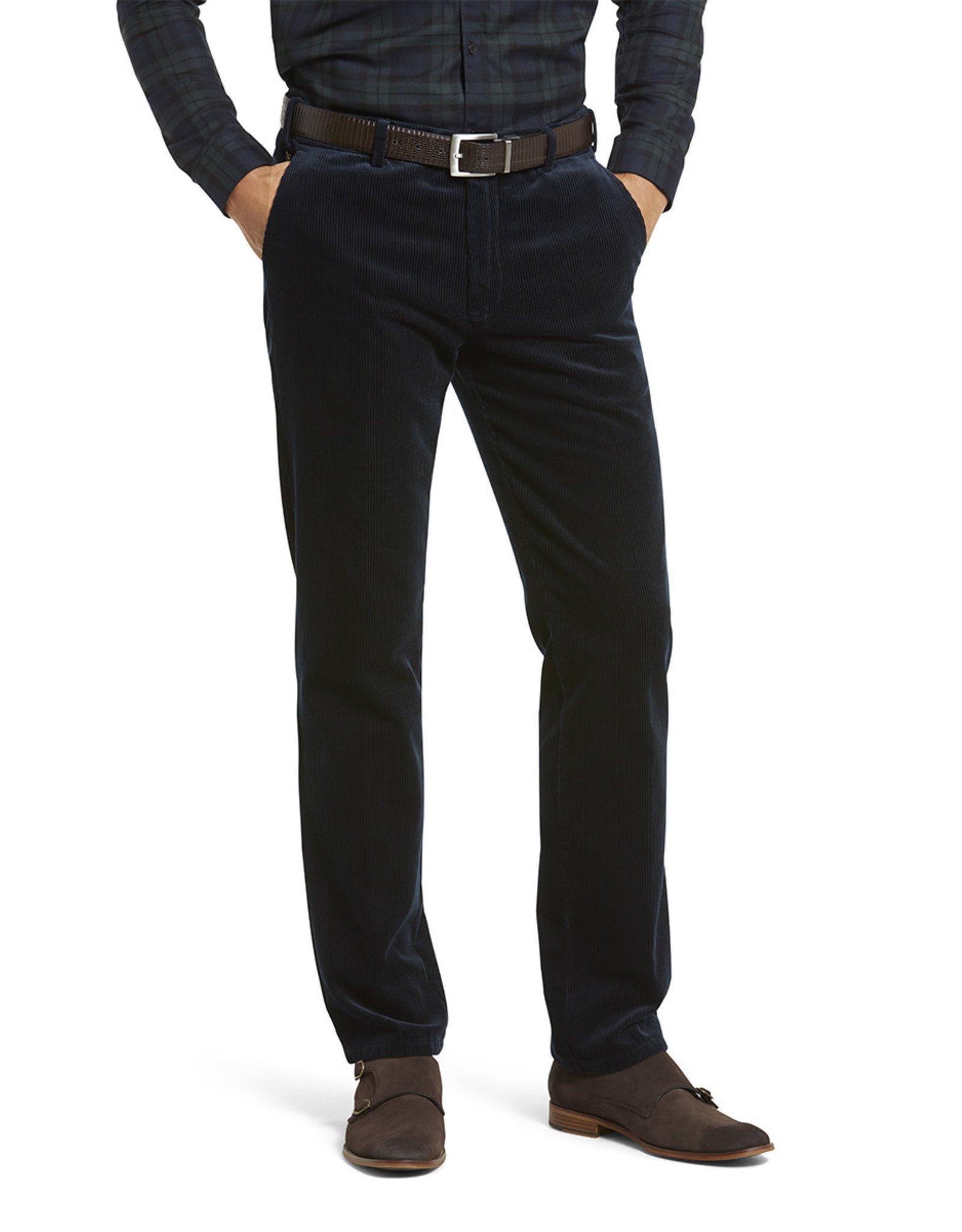 Meyer Exclusive Meyer Exclusive trousers corduroy navy