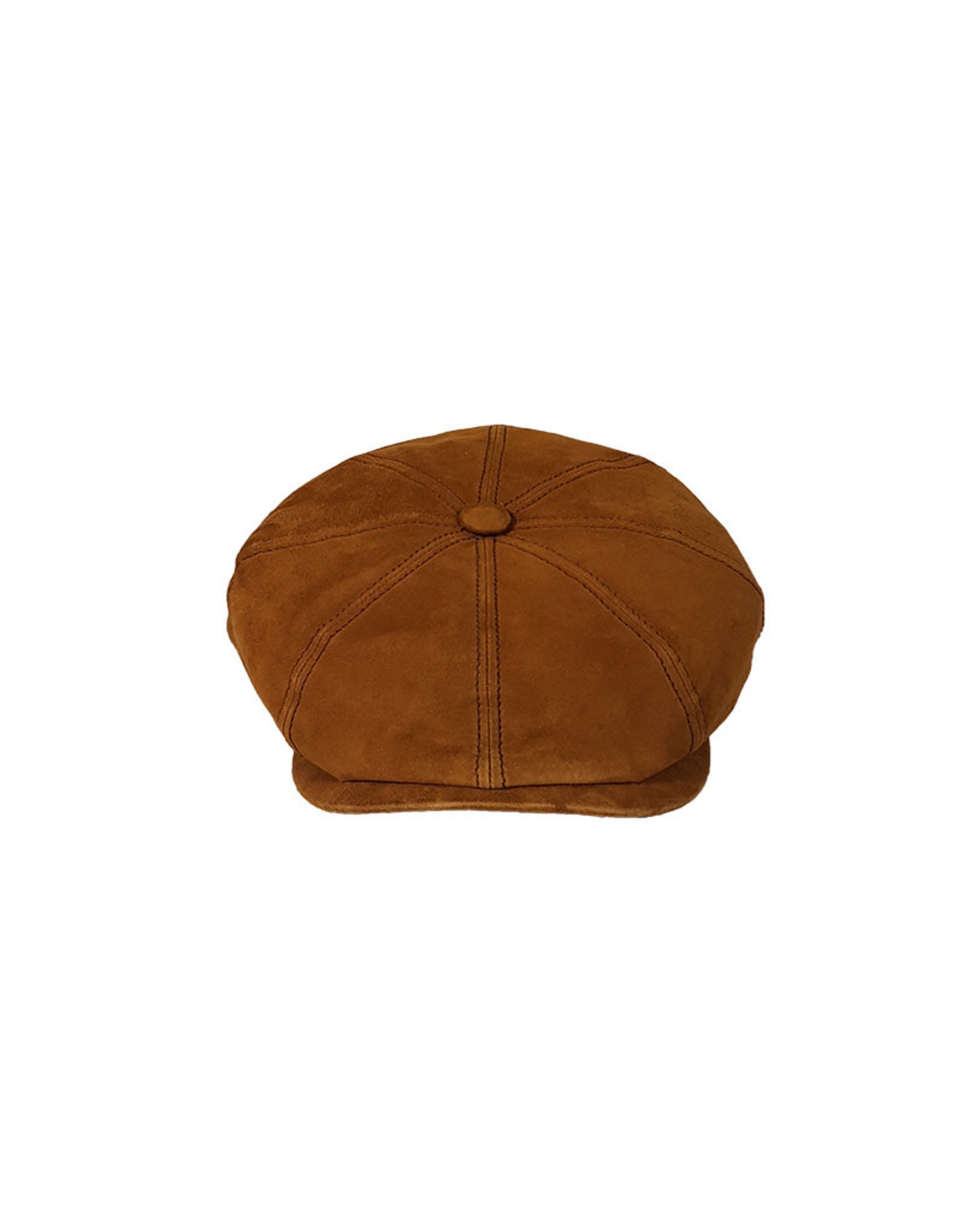 Stetson Stetson cap leather camel