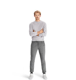 MMX MMX trousers cotton grey check Leo