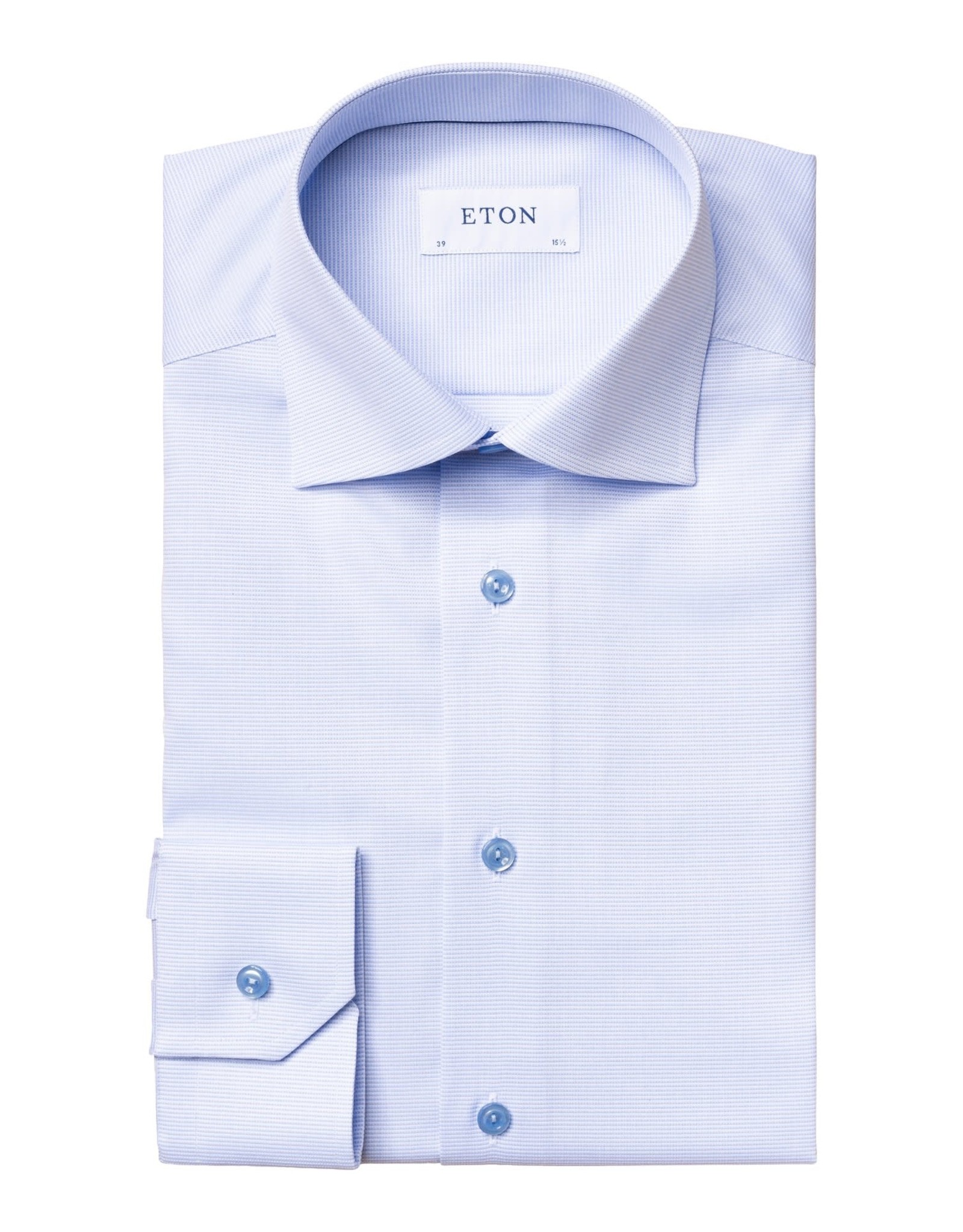 Eton Eton hemd blauw Contemporary 1769/21