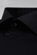Stenströms Stenströms shirt black Fitted body 602771-1465/600