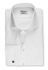 Stenströms Stenströms shirt french cuffs white Slimline
