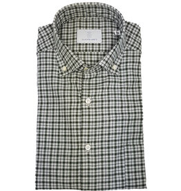 Ghirardelli Sandmore's hemd groen flanel Fitted body