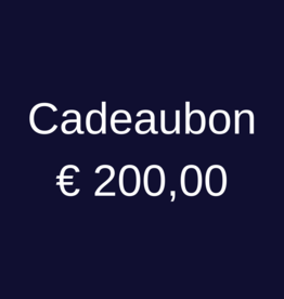 Cadeaubon 200 euro