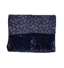 Ascot Sandmore's sjaal blauw paisley