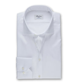 Stenströms Stenströms shirt white stretch Slimline