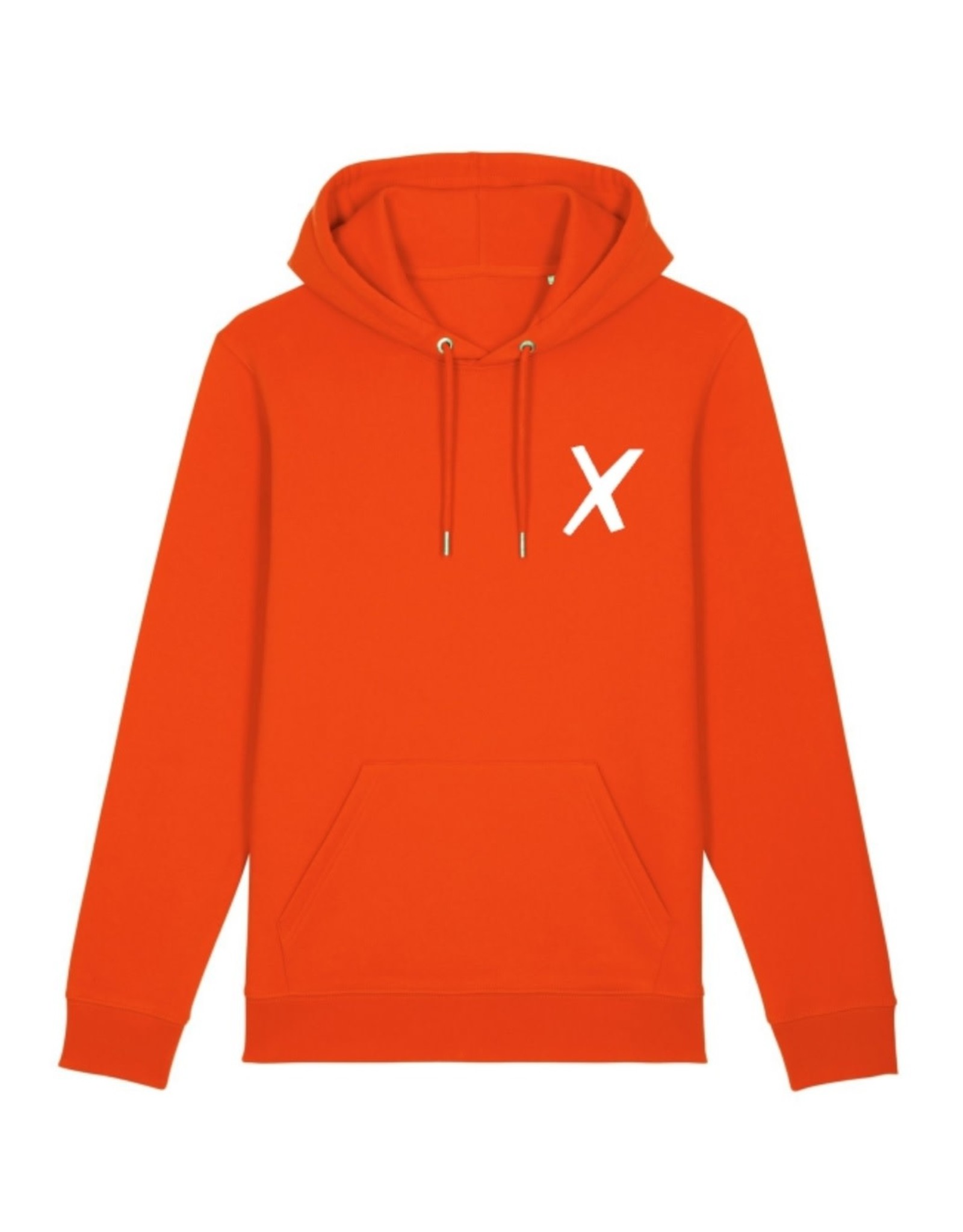 X-collection X-Hoodie vamp red laundry white